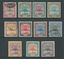 Sudan 1902 Camel Postman Set Of 11 Mint Or Used , Attractive But Some Blemishes - Sudan (...-1951)