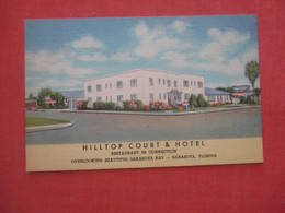 Hilltop Court & Hotel    Sarasota   Florida  >  Ref 4650 - Sarasota