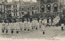 Orleans . Fetes Jeanne Arc Société Sportive Jeunes Filles 8 Mai 1912 . Pub Contrexeville. - Gymnastique