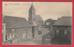 Estinne-au-Mont - Rue De La Station - 1908 ( Voir Verso ) - Estinnes
