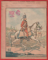 Protége Cahier Ancien Fin XIXéme Collection L' Armée Française  Depuis François 1er  " Chasseurs Fischer " - Protège-cahiers