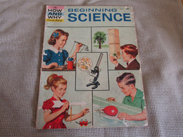 Comic Ilustrado - Beginning Science - The How And Why Wonder Book 5011 - Andere Uitgevers