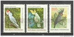 Indonesia 1981 Mi 1030-1032 MNH BIRDS (B) - Papegaaien, Parkieten