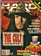 Revue Hard  N°58 Juin 1989  Motörhead Hellowen The Cult...avec Posters - Objets Dérivés