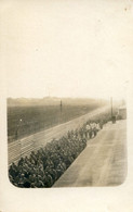 Carte Photo - Camp De Prisonniers De Darmstadt - Fete Dieu -  Procession Autour Du Camp - Weltkrieg 1914-18