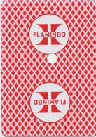 Carte De Jeux : Invalidée : Casino Flamingo Las Vegas : 3 De Trèfle - Cartes De Casino