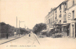 95-ENGHIEN- LA RUE DU DEAPRT - Enghien Les Bains