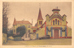 92-VAUCRESSON- L'EGLISE ET LE MANOIR - Vaucresson