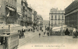 Bordeaux * Tramway Tram * La Rue Esprit Des Lois - Bordeaux