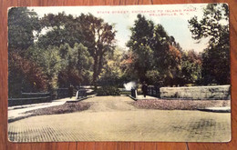 U.S.A. - STATE STREET,ENTRANCE TO ISLANDPARK , WELLSVILLE - VINTAGE POST CARD SEP 26  1912 - Cape Cod