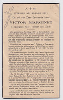 PASTOOR BESTUURDER O.L.V. MIDDELARES 1949 - VICTOR MARGINET  SCHENDELBEKE 1881 - Nazareth