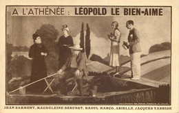 THEATRE  A L'ATHENÉE Léopold Le Bien Aimé  (magasin Du Louvre ) - Theatre