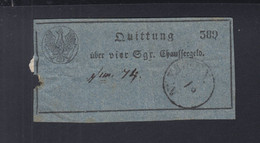 Chausee Geld Gestempelt - [ 1] …-1871 : German States