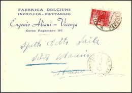 Vicenza - Eugenio Aliani - Fabbrica Dolciumi - Vg - Vicenza