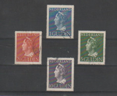 (WE461) NVPH 346-349 High Values 1938 Series CV € 111,25 VFU / Gestempeld - Used Stamps