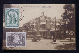 CONGO BELGE - Affranchissement De Elisabethville Sur Carte Postale Pour La France En 1933 - L 87636 - Storia Postale