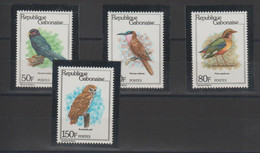 Gabon 1980 Oiseaux 442-445 4 Val ** MNH - Gabon