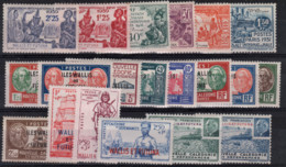 Nouvelle - Caledonie - Surchargé Wallis Et Futuna ( 1939/44  N°divers Lot - Colecciones & Series