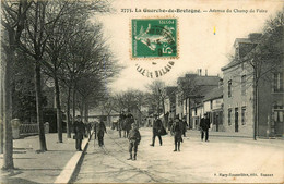 La Guerche De Bretagne * Avenue Du Champ De Foire * Attelage * Villageois - La Guerche-de-Bretagne