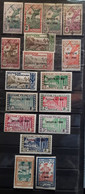 ININI 1932 - 1940 , Petite Collection 17 Timbres Neufs * / O Dont TAXE No 1 Et 7 , TB - Andere & Zonder Classificatie