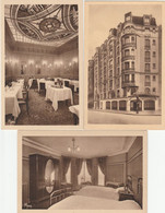 PARIS ACROPOLIS HOTEL 160 Bld Saint Germain 6ie Et 31 Rue De Buci Lot 3 Cartes Restaurant (chambre Rare) - Bar, Alberghi, Ristoranti