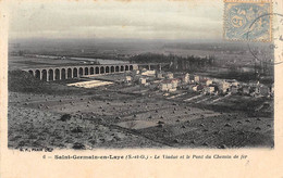 St Germain En Laye          78         Viaduc Et Pont De Chemin De Fer   (voir Scan) - St. Germain En Laye