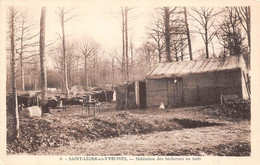 Saint Léger En Yvelines          78        Habitation De Bûcherons En Forêt         (voir Scan) - St. Leger En Yvelines