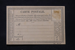 FRANCE - Carte Précurseur Non Circulé - L 87674 - Precursor Cards