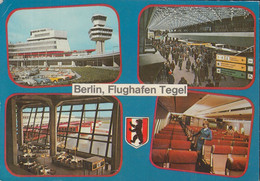 D-13405  Berlin - Flughafen Tegel - Alte Ansichten - Cars - VW Käfer - Nice Stamp - Tegel