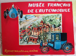 MUSEE FRANCAIS DE L'AUTOMOBILE  Rochetaillée Sur Saône - Publicités