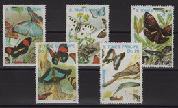 Sao Tome Et Principe - N°965 à 969 - Faune - Papillons - Cote 15€ - * Neuf Avec Trace De Charniere - Sao Tome En Principe
