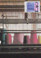 B01-314 2104 22-10-1983 Cachet Brussel 1000 Bruxelles - Industrie Textile - Textiel Expo 2€ - 1981-1990