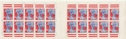 FRANCE - Carnet N° 1234-C2 Type Marianne à La Nef - 25 C. Bleu Et Rouge - 20 Timbres - Séries 3-60 - Cote 120 EUR -luxe - Autres & Non Classés