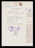 Certificato Casellario Giudiziario Tribunale Di Chieti (indirizzato Ad Arona) - 1976 (con Bolli) - Cachets Généralité