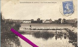 COIGNIERES (Seine-et-Oise) - Le Trou Aux Belges  - Animée - Circulée - 1930 - Maurepas