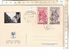 PO9852D# FILATELICA 1° GIORNO DI EMISSIONE - VERCELLI - ANNO DEL RIFUGIATO 1960  No VG - Vercelli