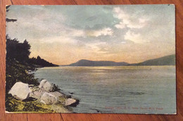 U.S.A. - OLSEGO LAKE  - VINTAGE POST CARD COOPERSTOWN LUG 19  1911 - Cape Cod