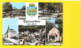 CHATEAUVILLAIN Multivues (Combier) Haute Marne (52) - Chateauvillain