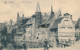 Bruges - Le Quai De Rosaire 1909 - Brugge