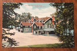 U.S.A. - OTSEGO LAKE - FIVE MILE POINTINN AND DRIVE  - VINTAGE POST CARD COOPERSTOWN  JUL 1   1911 - Cape Cod