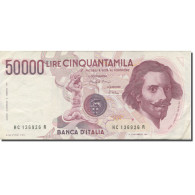 Billet, Italie, 50,000 Lire, 1984-1985, 1986-02-06, KM:113a, SUP - 50.000 Lire