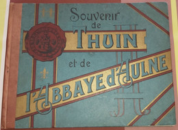 Souvenir De Thuin Et De L'abbaye D'Aulne. Brux., Van Cortenbergh, S.d., In-12 Oblong, Cart. D'édit. 16 Vues - Thuin