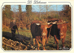 LE LABOUREUR - Attelage De Boeufs - Wagengespanne