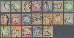 Nachlässe: 1872 - 1945, Kleiner Nachlassposten Mit Steckkarten, Briefen, Sonderkarten. Dabei Brustsc - Lots & Kiloware (mixtures) - Min. 1000 Stamps