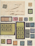 Baden - Marken Und Briefe: 1860/1868, Saubere Sammlungspartie Mit 32 Marken (gezähnte Ausgaben) Auf - Autres & Non Classés