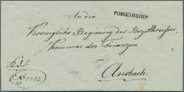 Bayern - Vorphila: 1780/1850 Ca., Sammlung Mit Ca.50 Belegen, Dabei überwiegend Stempel Aus Der Frän - Verzamelingen