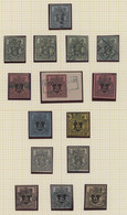 Hannover - Marken Und Briefe: 1850/1864, Saubere Gestempelte Sammlung Von 29 Marken Auf Albenblätter - Hanover