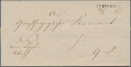 Thurn & Taxis - Vorphila: 1851/1867 Ca., Interessantes Konvolut Mit über 50 Briefen, Dabei Viele Bes - Préphilatélie