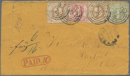 Thurn & Taxis - Marken Und Briefe: 1855/67, Kleine Sammlung Von Zehn Faltbriefen Und Faltbriefhüllen - Andere & Zonder Classificatie