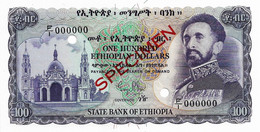 ETHIOPIE  1961 100 Birr (F/1 A000000) - P.23s  Neuf UNC - Aethiopien